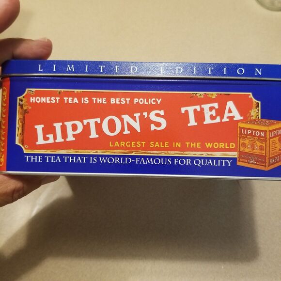 Vintage Lipton's Tea Limited Edition Nostalgic Collectible Tin Series #401 - Picture 6 of 7